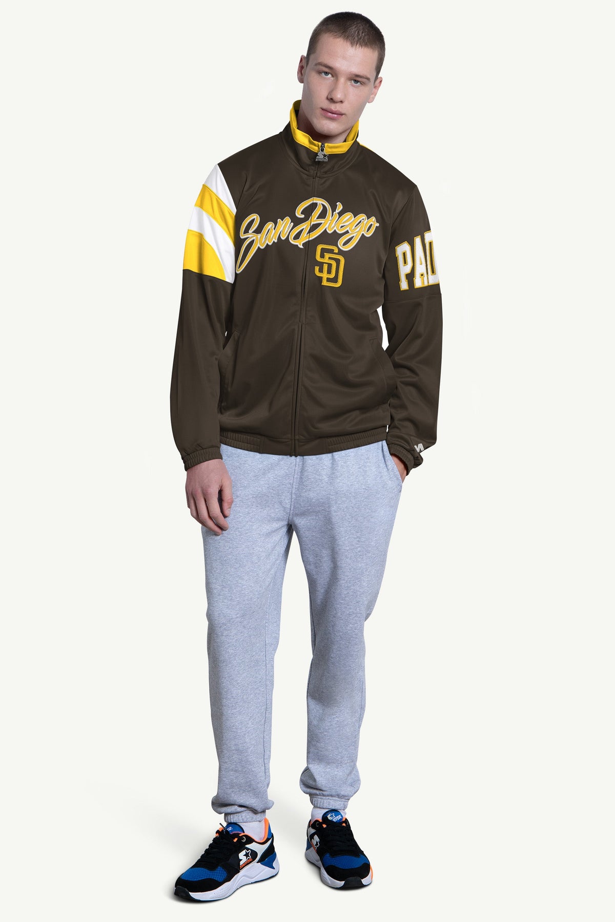 WOMENS SAN DIEGO PADRES CREW NECK SWEATSHIRT Multi | Starter