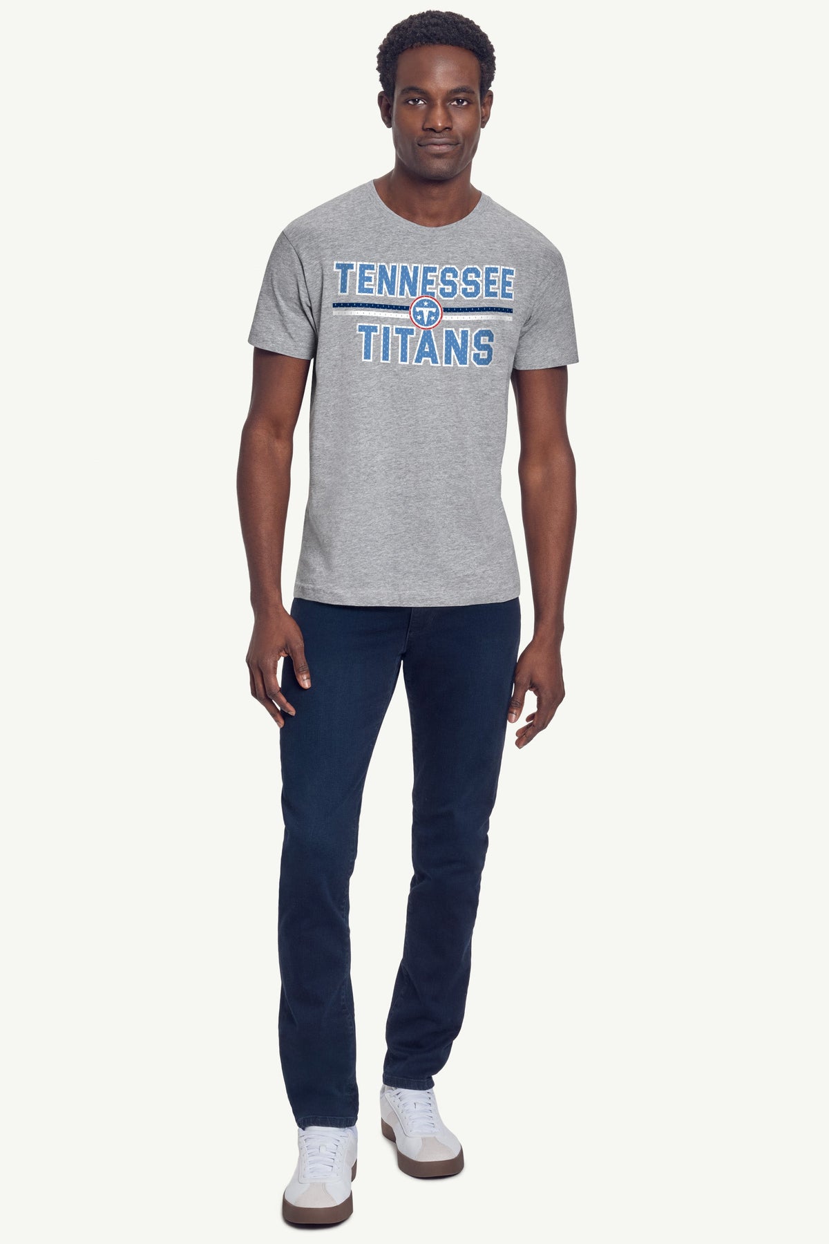 MENS TENNESSEE TITANS GRIT SWEATSHIRT Heather Grey | Starter