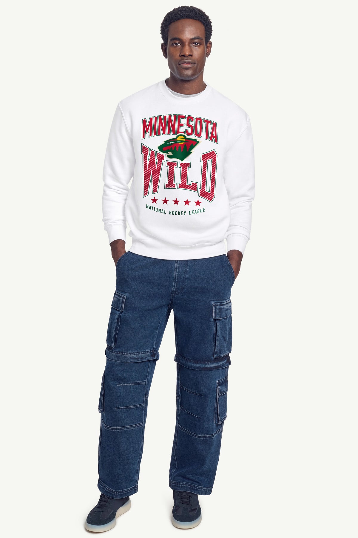 MENS MINNESOTA WILD GRAPHIC T SHIRT Green | Starter