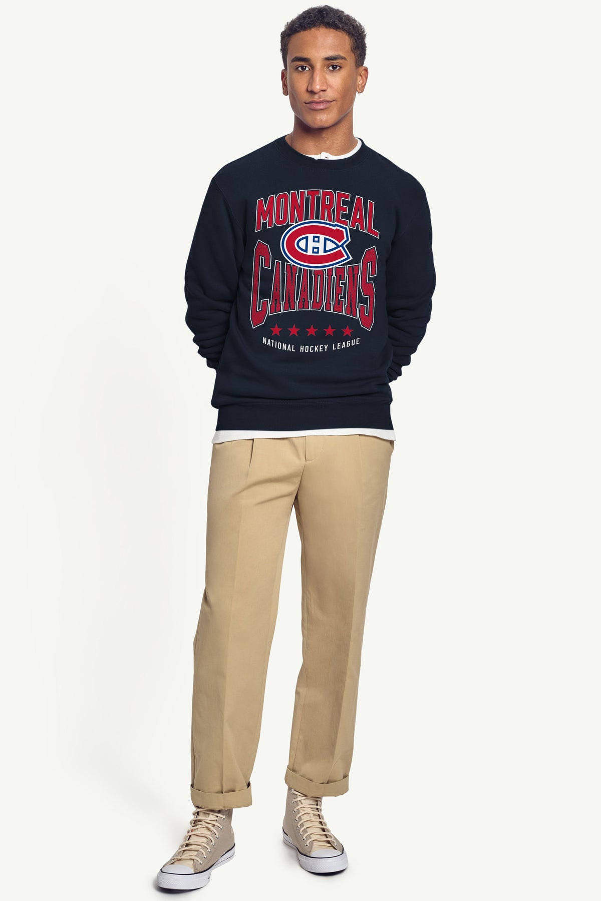 MENS MONTREAL CANADIENS GRAPHIC HOODIE Red | Starter