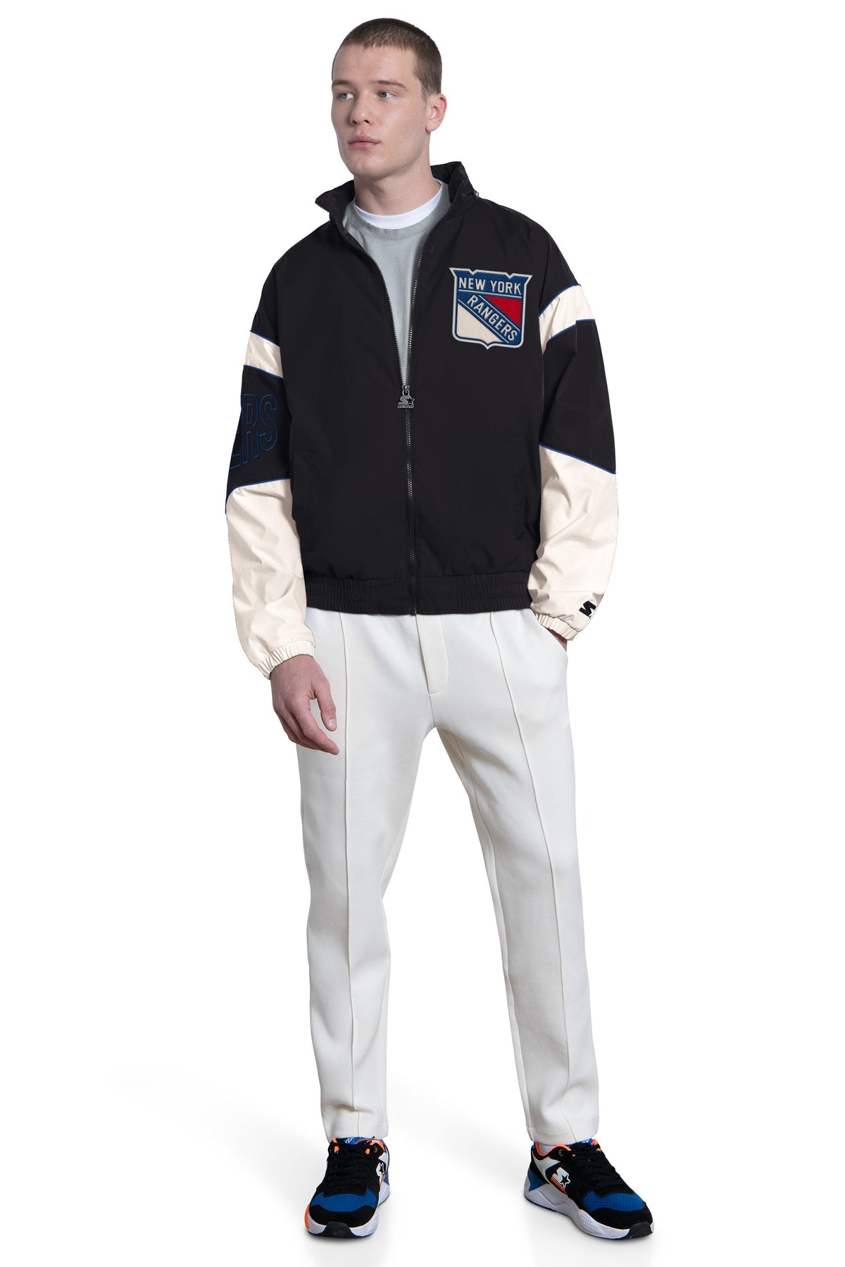 MENS NEW YORK RANGERS TAILSWEEP SWEATSHIRT Royal | Starter