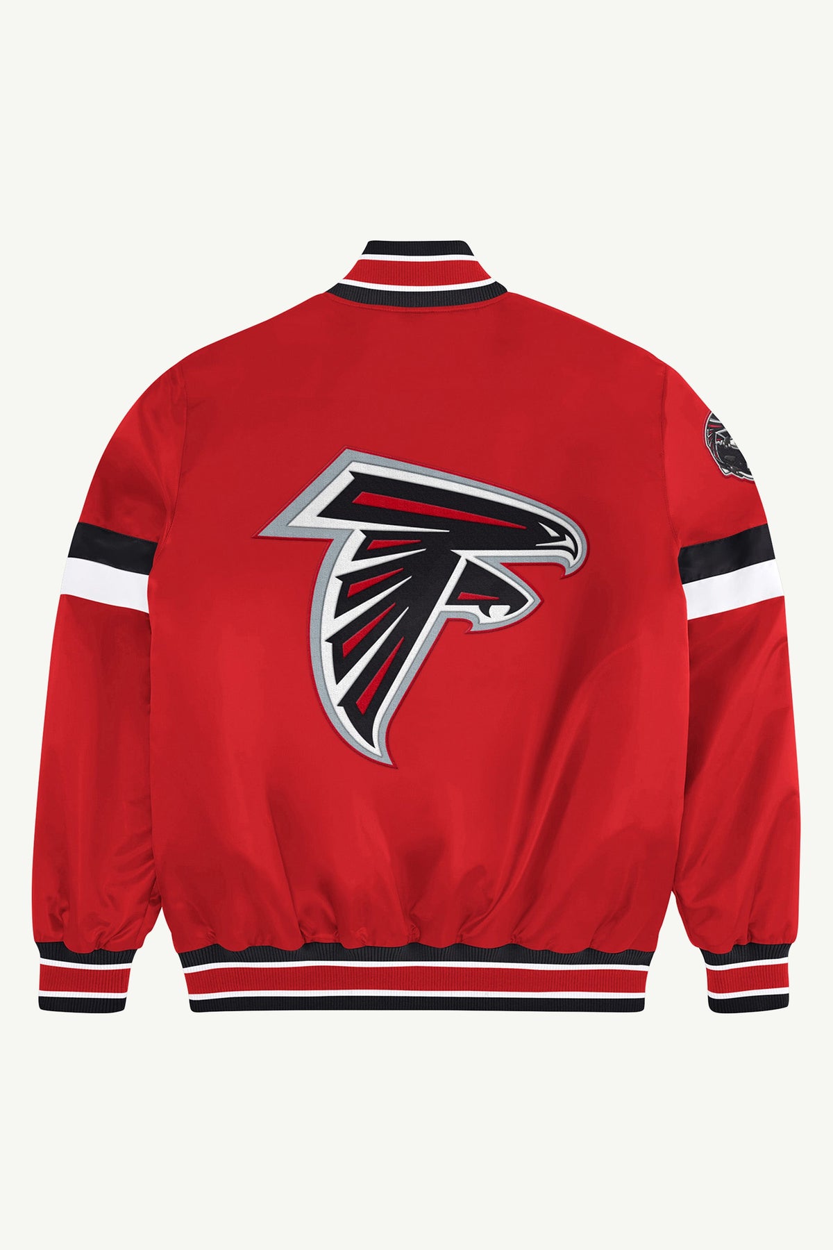 ATLANTA FALCONS HOME GAME VARSITY JACKET - Red