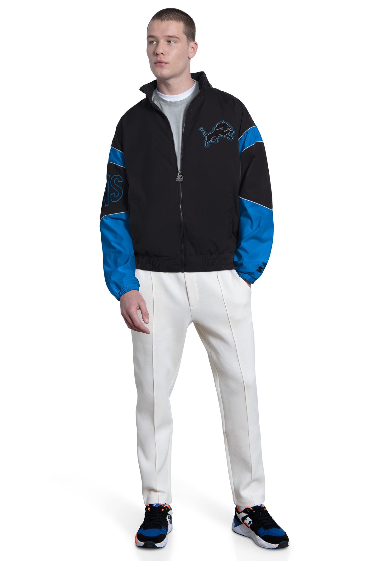 MENS DETROIT LIONS THE GUST FULL ZIP JACKET - Multi