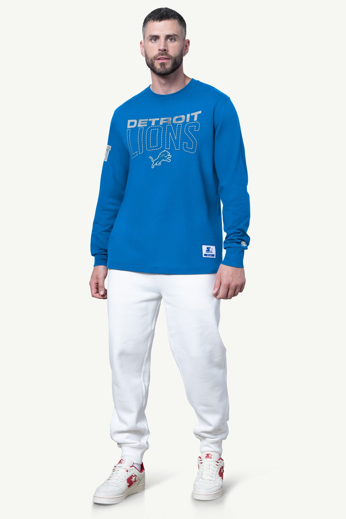 MENS DETROIT LIONS LONG SLEEVE - Multi