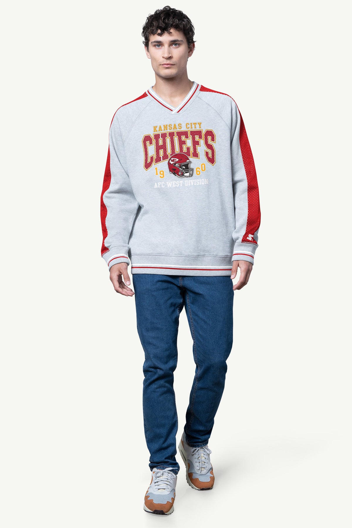 MENS KANSAS CITY CHIEFS RUNNER SWEATSHIRT - Multi