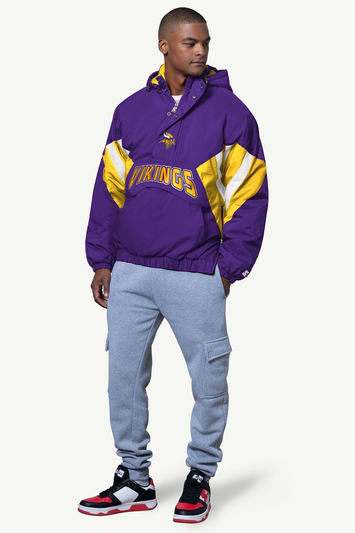MENS MINNESOTA VIKINGS CLASSIC BREAKAWAY JACKET - Multi
