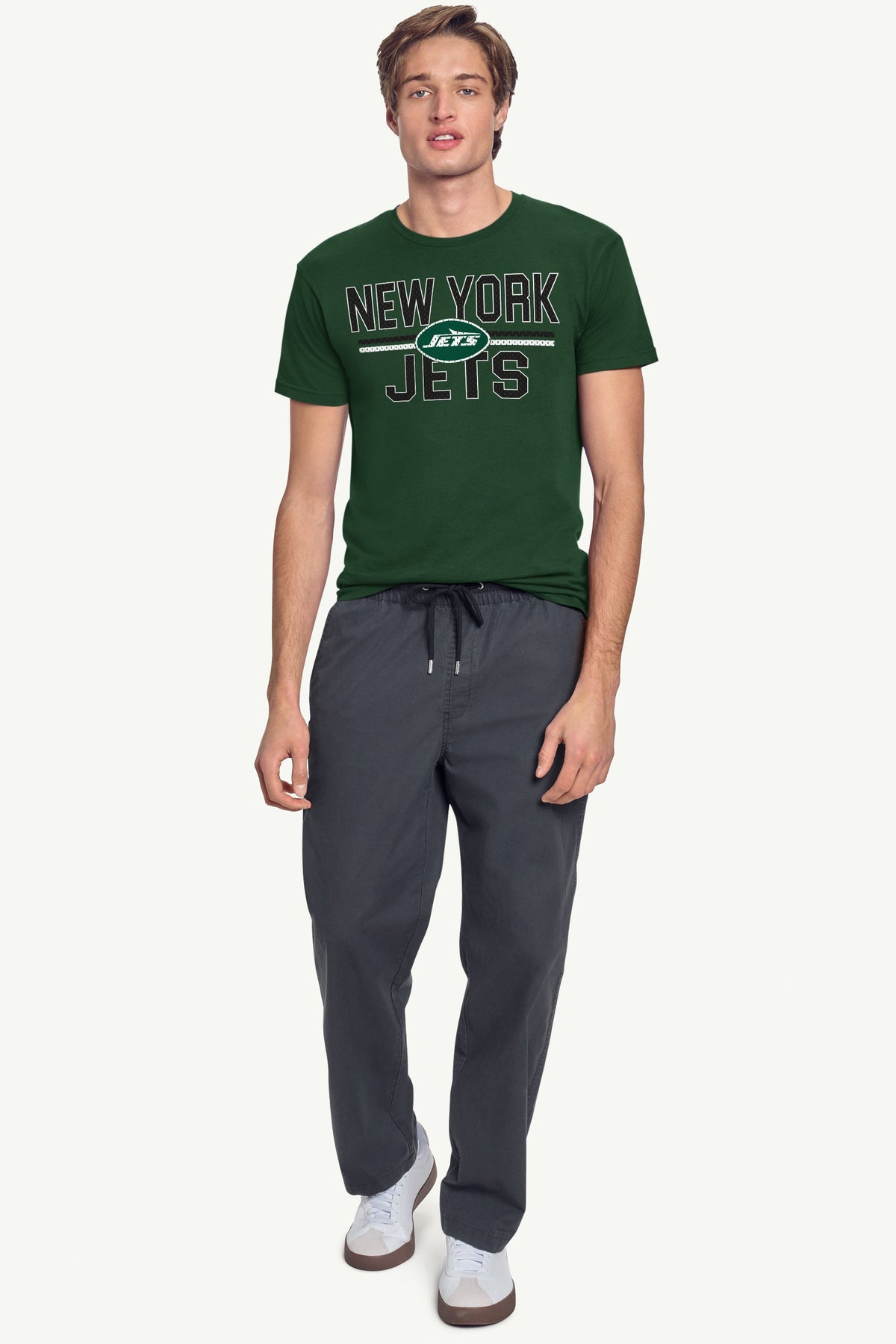 MENS NEW YORK JETS MESH LOOK T SHIRT - Green