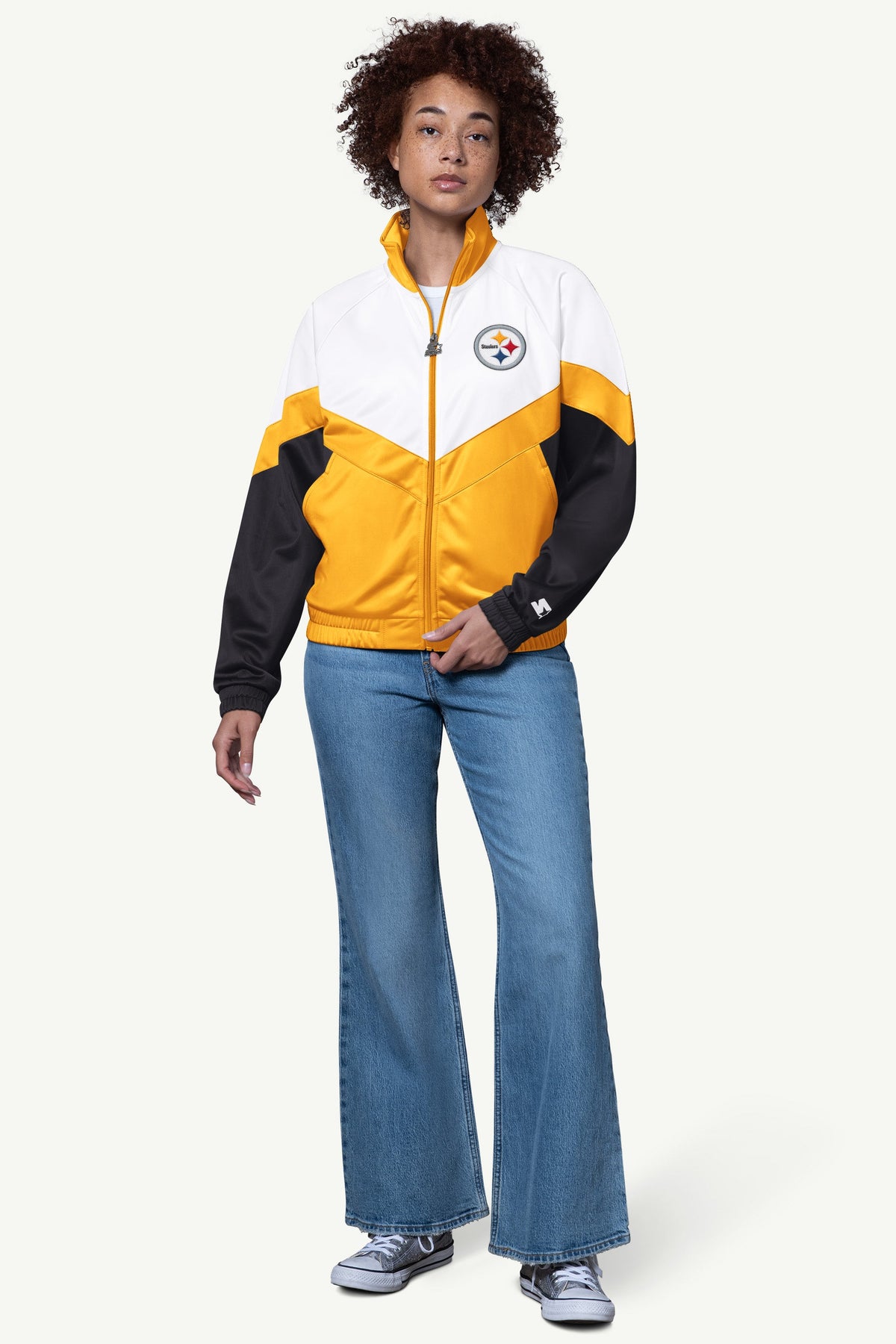 WOMENS PITTSBURGH STEELERS TEAMWORK TRACK JACKET - Starter