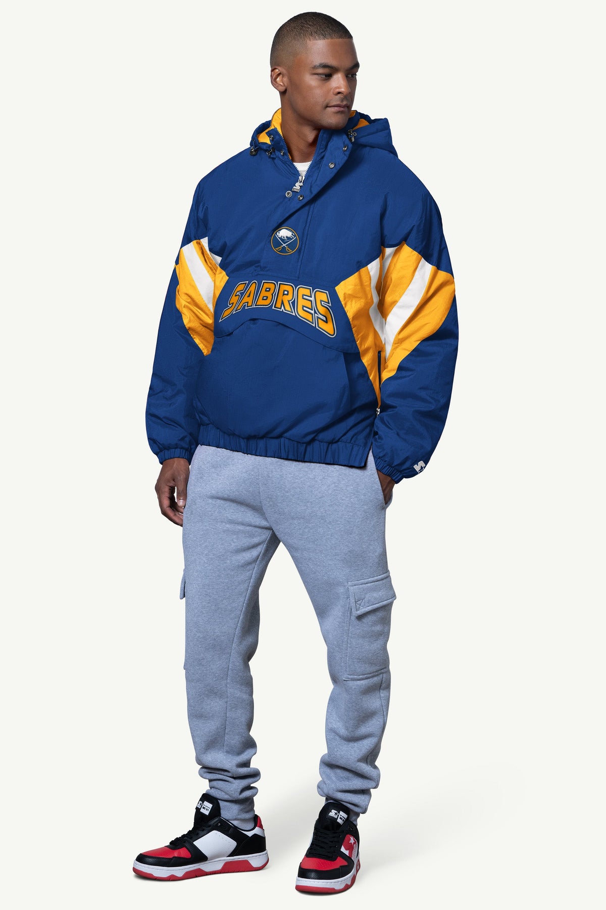 MENS BUFFALO SABRES CLASSIC BREAKAWAY JACKET - Starter