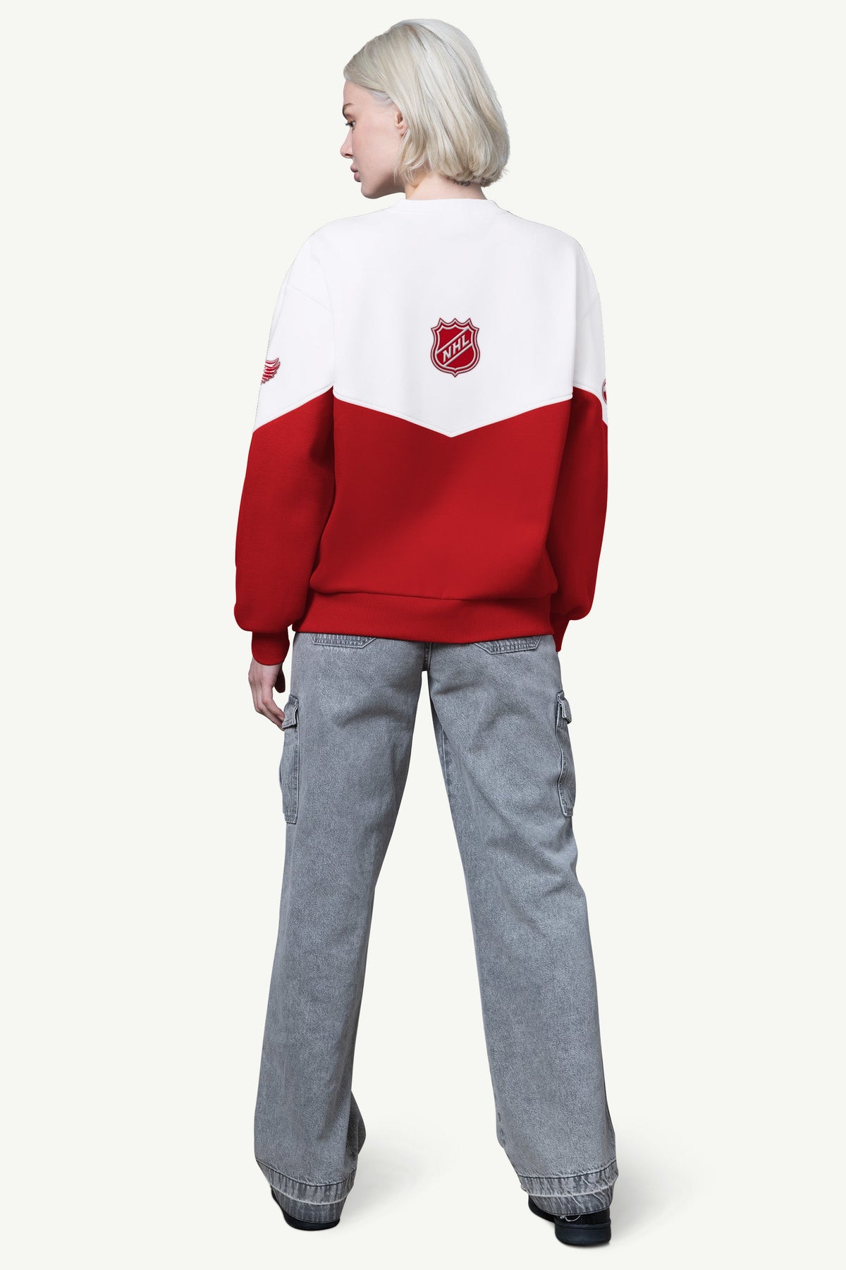 WOMENS DETROIT RED WINGS CLUTCH HIT FLEECE - Starter