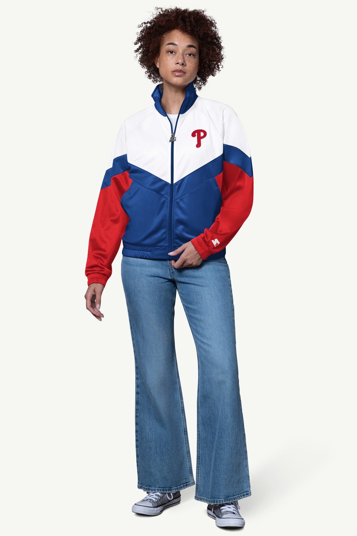 WOMENS PHILADELPHIA PHILLIES TEAMWORK TRACK JACKET - Starter