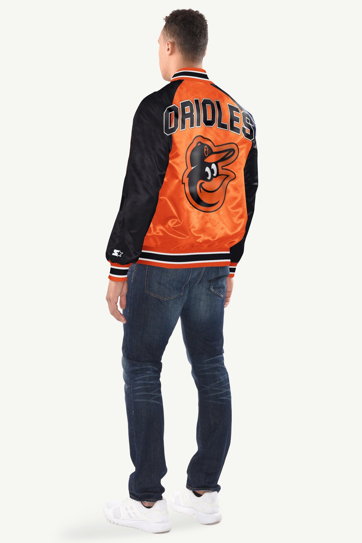 WOMENS BALTIMORE ORIOLES FIREWORKS HOODIE White | Starter