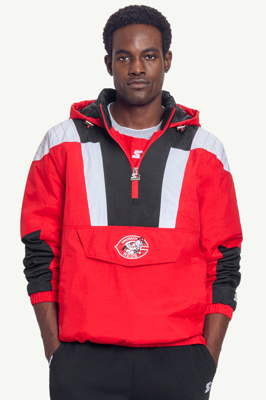 MENS CINCINNATI REDS SWEATSHIRT White | Starter
