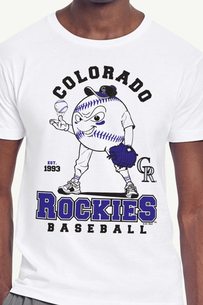 WOMENS COLORADO ROCKIES FIREWORKS SWEATSHIRT Heather Grey | Starter