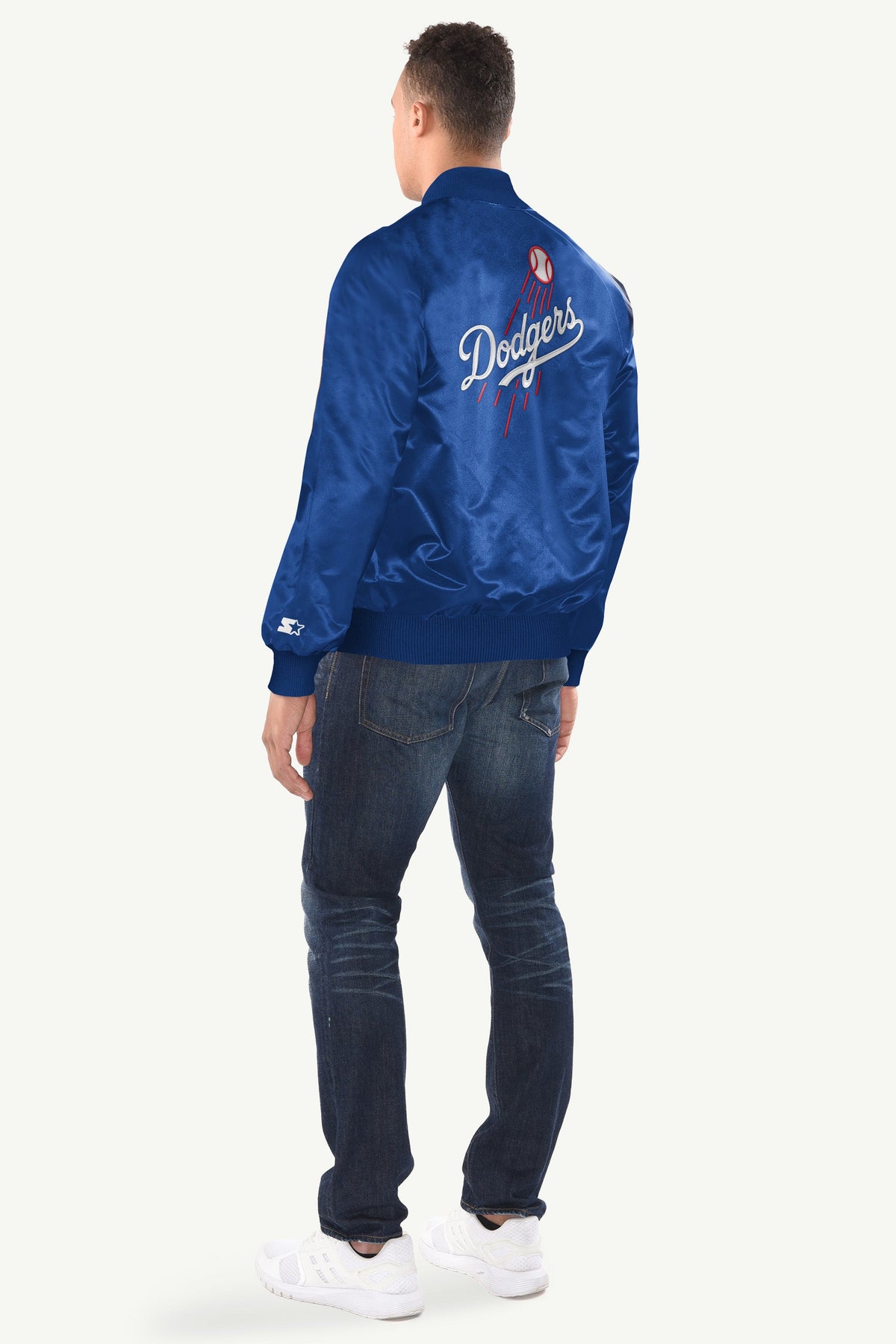 WOMENS LOS ANGELES DODGERS BLITZ VARSITY JACKET Multi | Starter