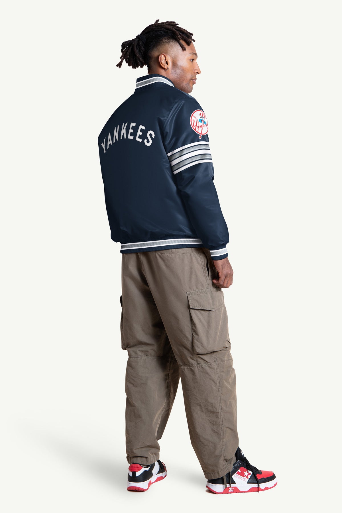 WOMENS NEW YORK YANKEES RAGLAN SLEEVE TOP Multi | Starter