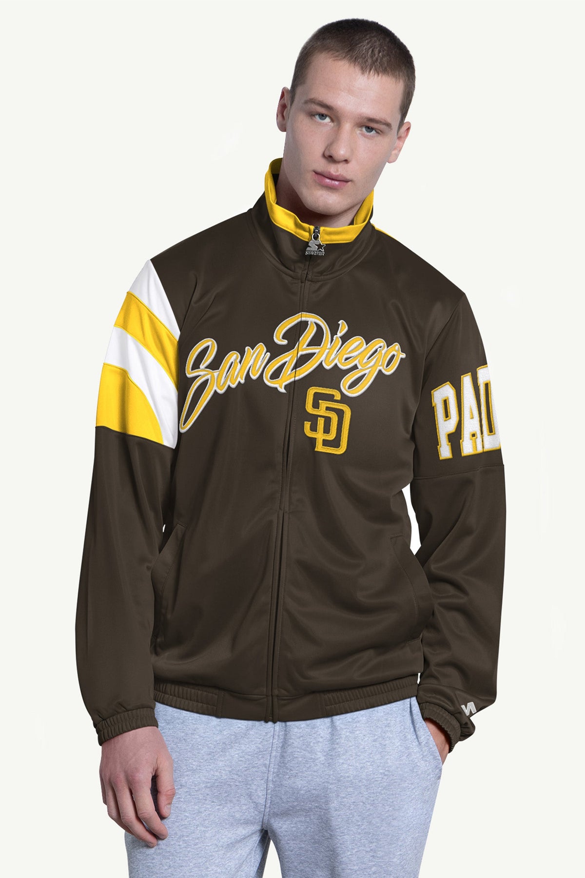 SAN DIEGO PADRES REPLAY TRACK JACKET San Diego Padres | Starter