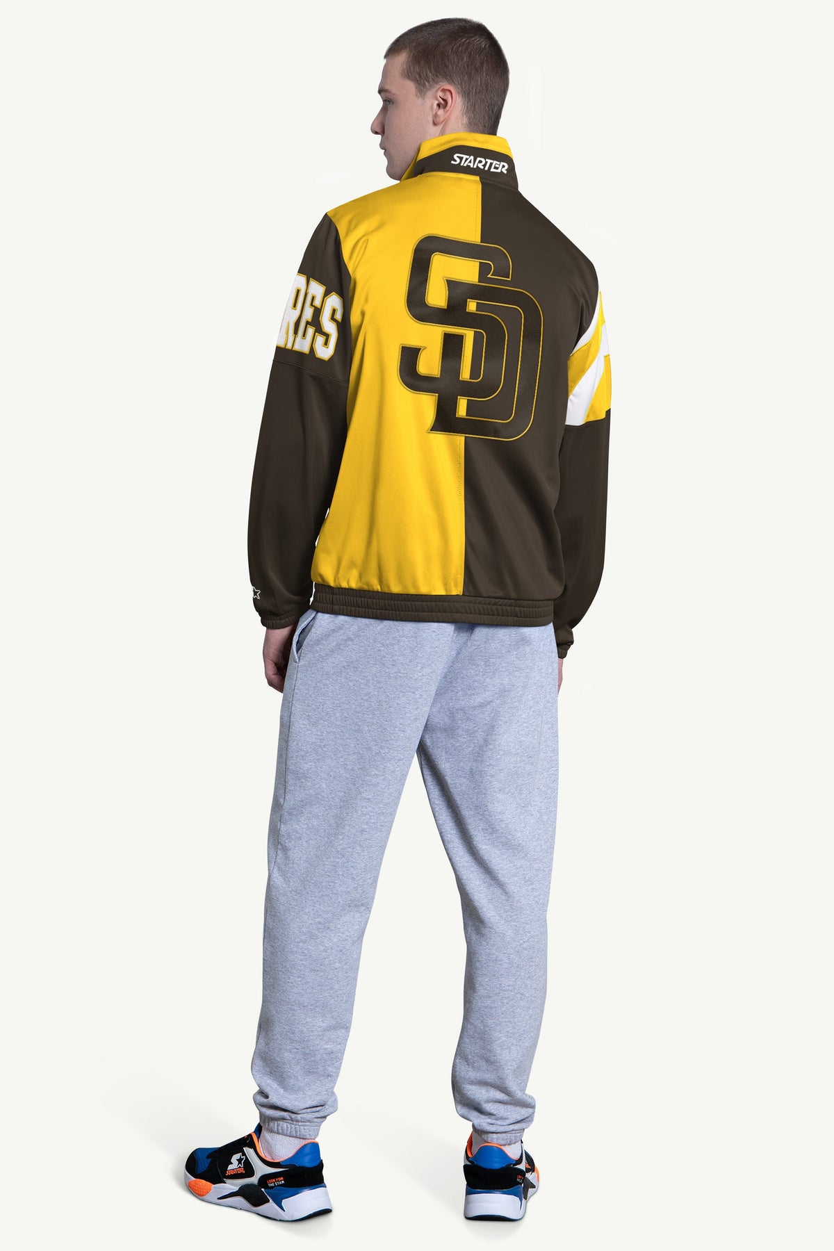 SAN DIEGO PADRES REPLAY TRACK JACKET San Diego Padres | Starter