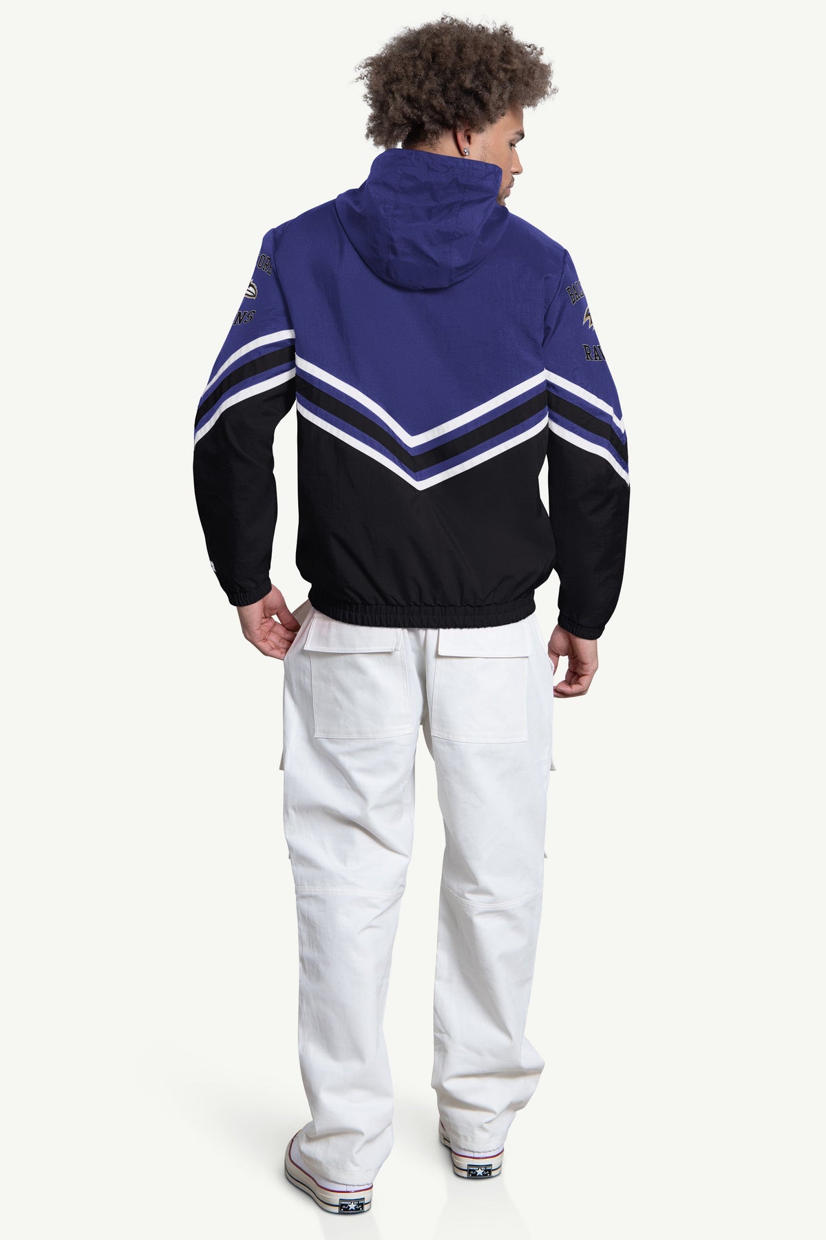 MENS BALTIMORE RAVENS VETERAN TRACK JACKET  | Starter