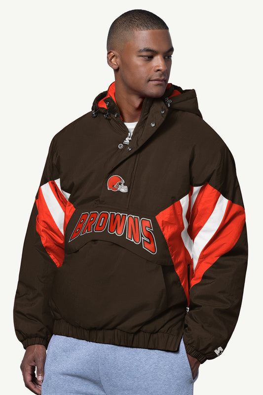 MENS CLEVELAND BROWNS CLASSIC BREAKAWAY JACKET Multi | Starter