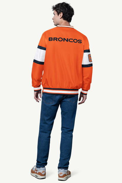 MENS DENVER BRONCOS RETRO T SHIRT Heather Grey | Starter