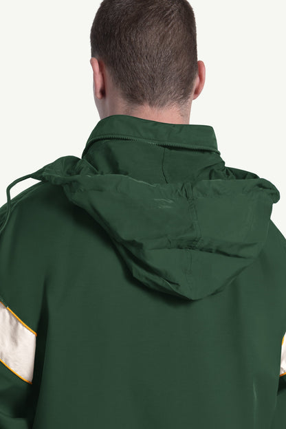 MENS GREENBAY PACKERS  FAIR PLAY HALF ZIP HOODED PULLOVER Multi | Starter