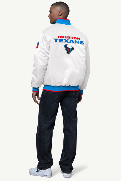 MENS HOUSTON TEXANS RETRO T SHIRT Heather Grey | Starter