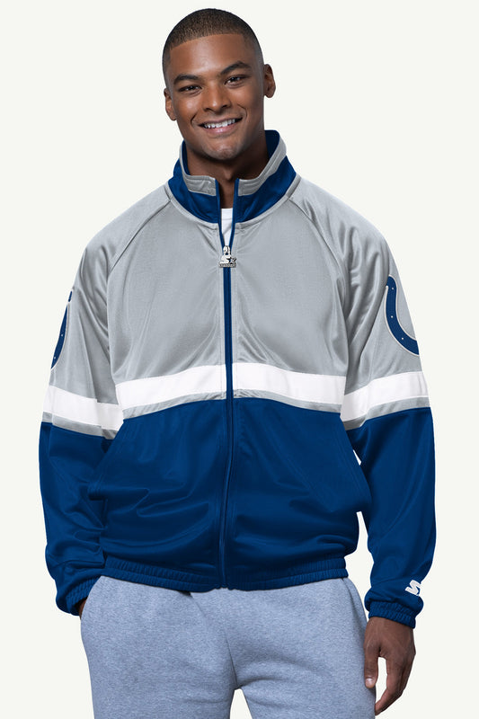 MENS INDIANAPOLIS COLTS MESH LOOK HOODIE Black | Starter