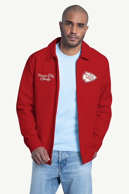 MENS KANSAS CITY CHIEFS SATIN VARSITY JACKET Multi | Starter