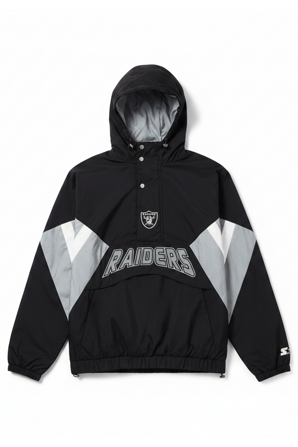 MENS LAS VEGAS RAIDERS SATIN VARSITY JACKET Multi | Starter