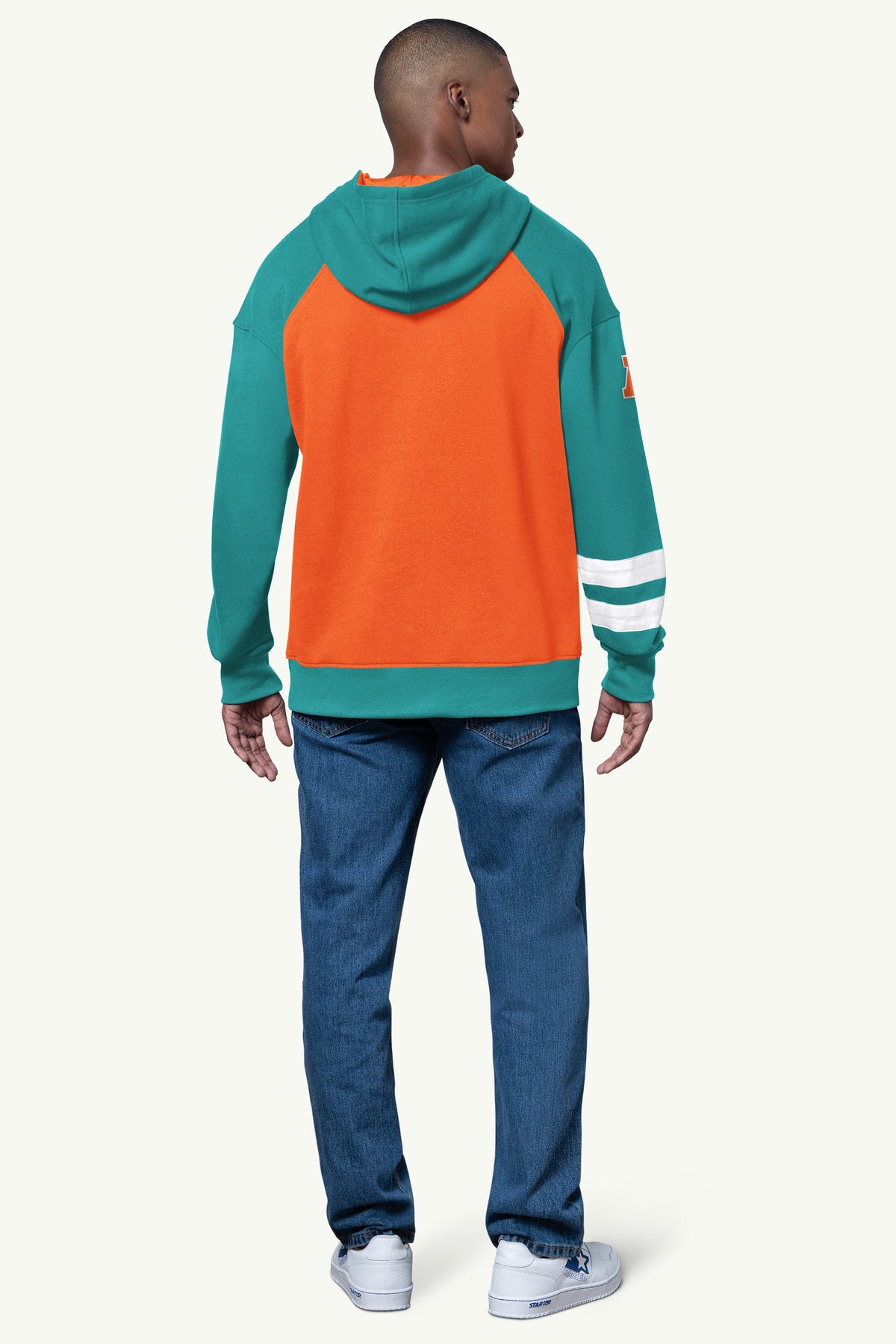 MENS MIAMI DOLPHINS VETERAN TRACK JACKET  | Starter