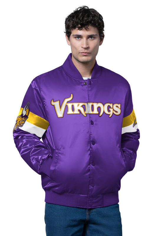 MENS MINNESOTA VIKINGS SIGNAL COLLAR PULLOVER  | Starter