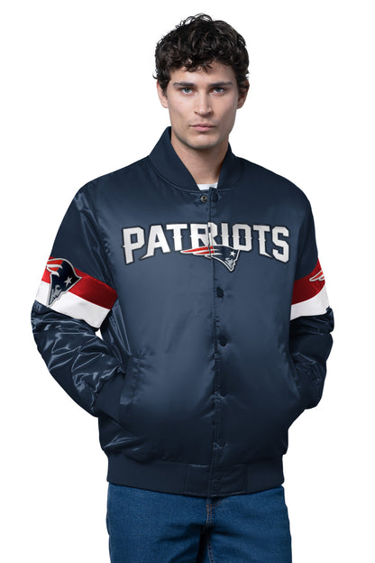 MENS NEW ENGLAND PATRIOTS 80's INSPIRED LONG SLEEVE T SHIRT Red | Starter