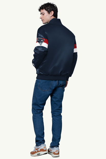 MENS NEW ENGLAND PATRIOTS 80's INSPIRED LONG SLEEVE T SHIRT Red | Starter