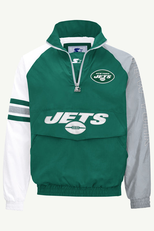 MENS NEW YORK JETS 80s INSPIR INSPIRED FIELD HOODIE Black | Starter