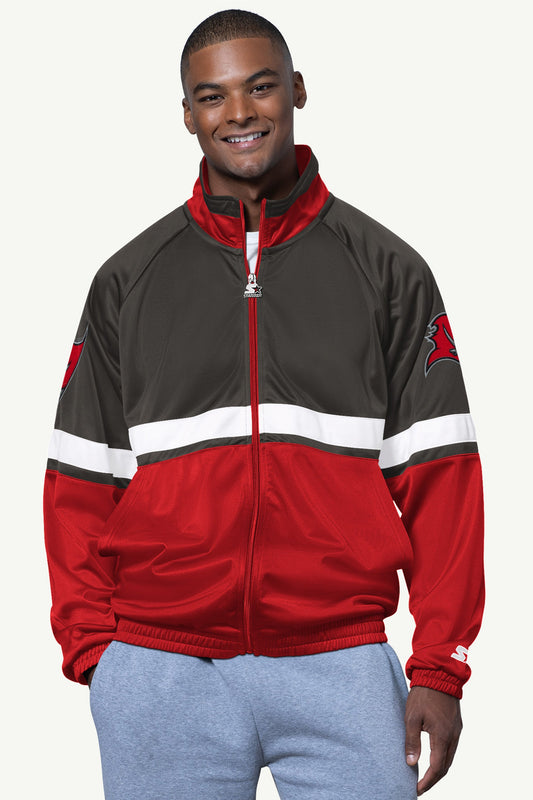 MENS TAMPA BAY BUCCANEERS SIGNAL COLLAR PULLOVER  | Starter