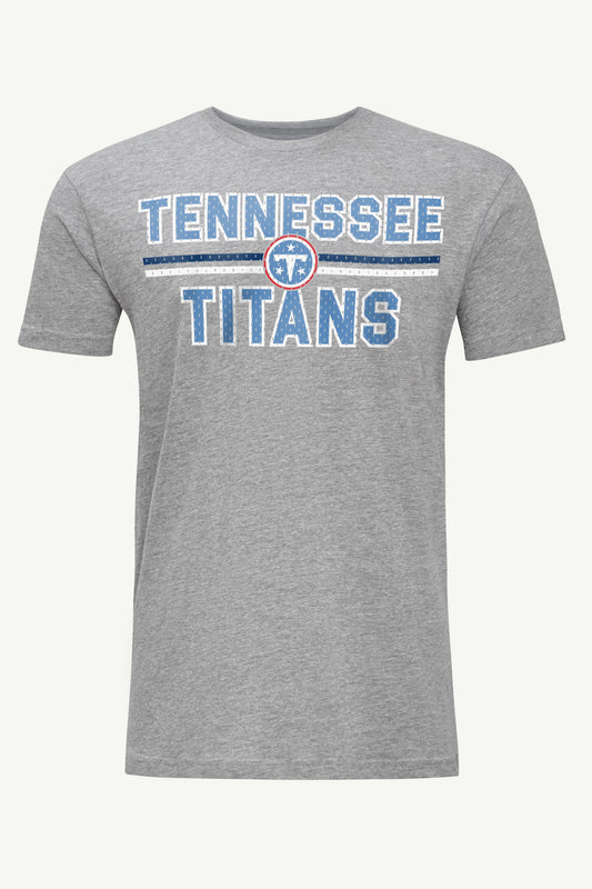 MENS TENNESSEE TITANS TEAM GRIT SHORT SLEEVE T SHIRT Grey | Starter