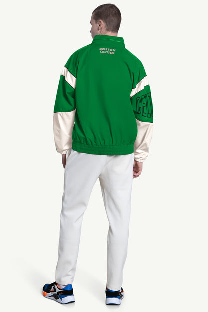 MENS BOSTON CELTICS INDUCTEE SATIN VARSITY JACKET Multi | Starter