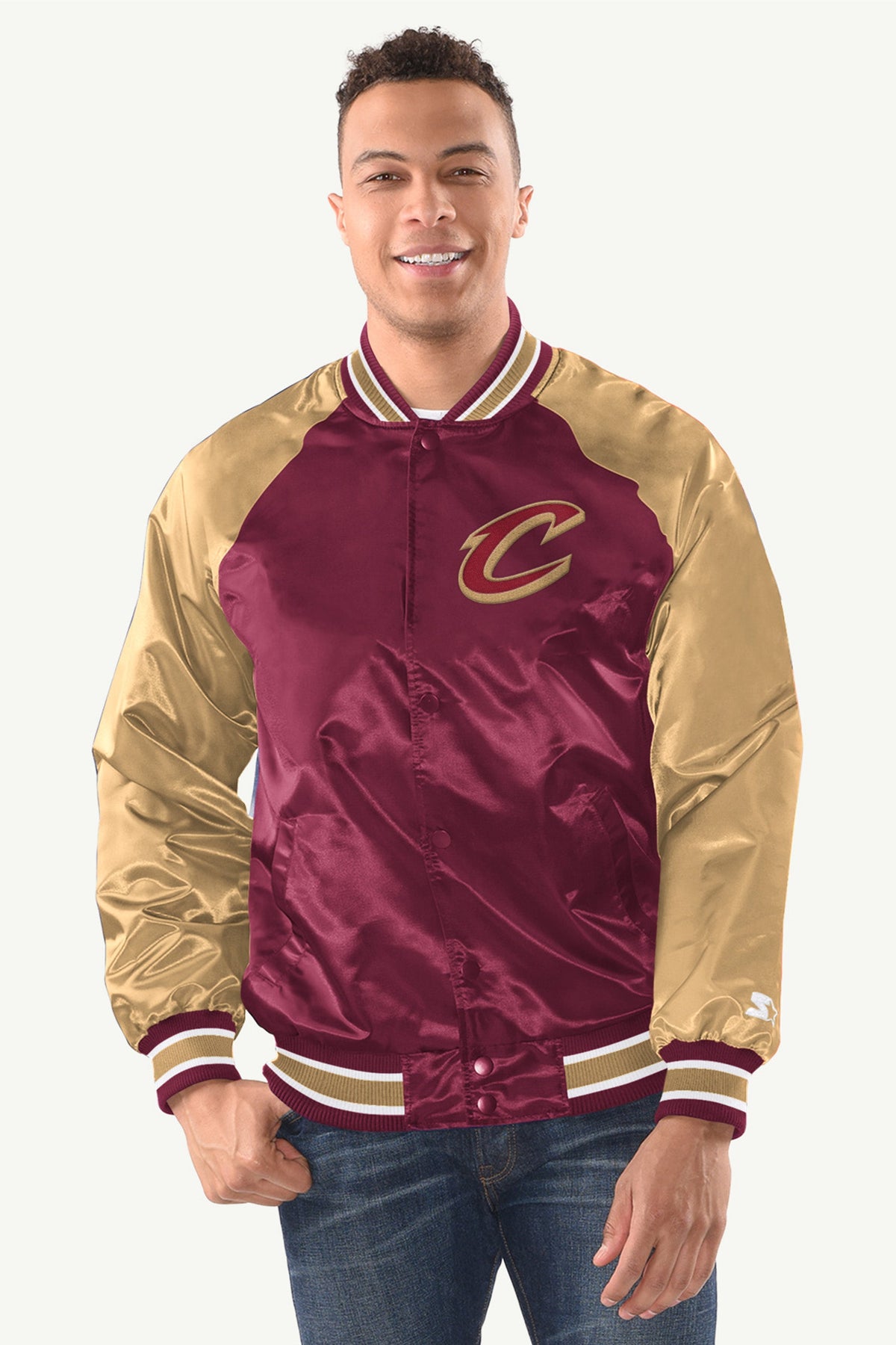 MENS CLEVELAND CAVALIERS FRANCHISE FULL ZIP JACKET Multi | Starter