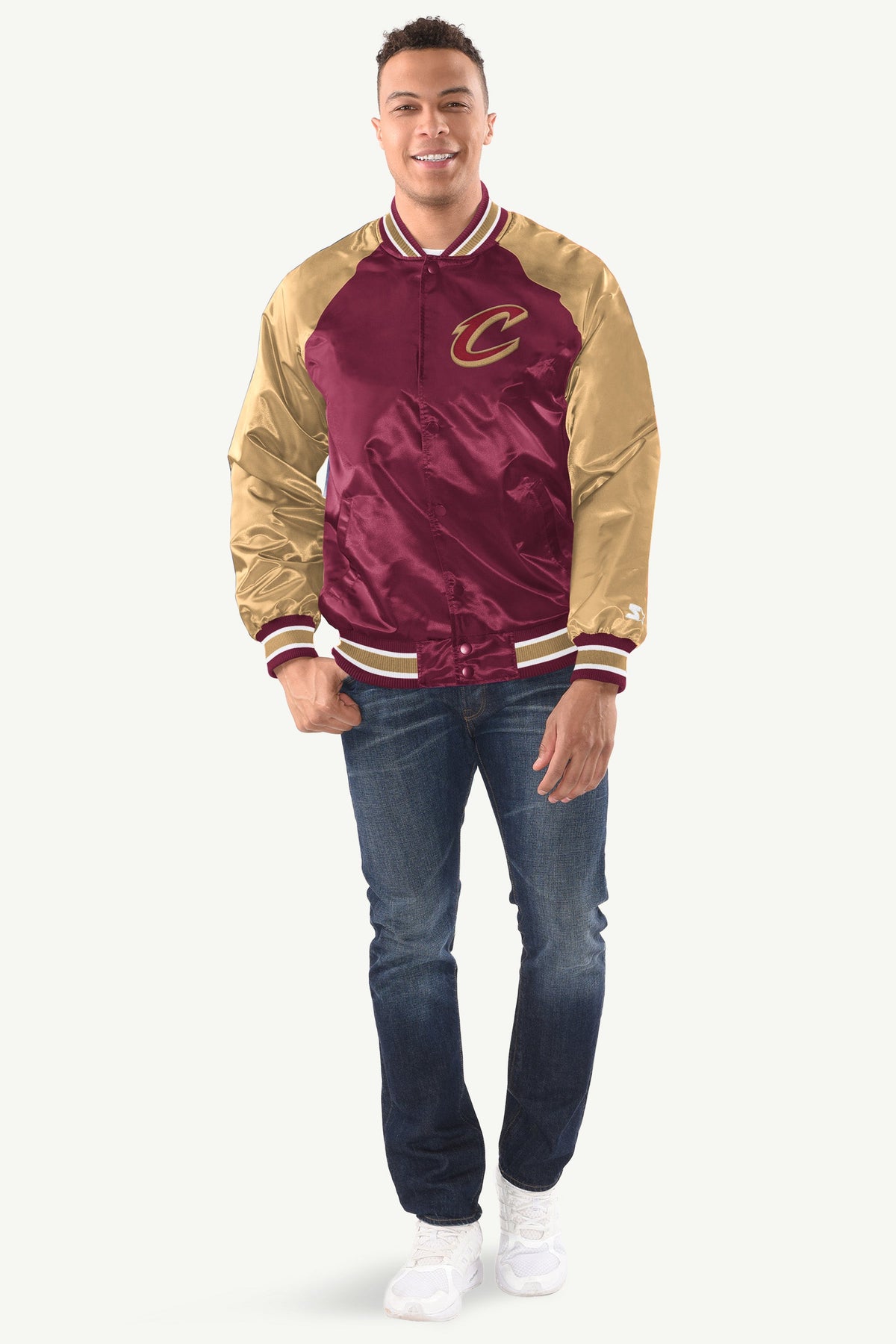 MENS CLEVELAND CAVALIERS FRANCHISE FULL ZIP JACKET Multi | Starter