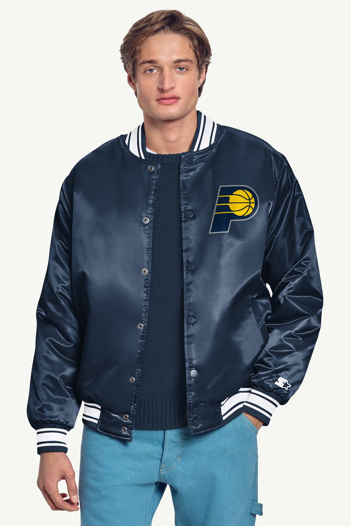 MENS INDIANA PACERS VETERAN TRACK JACKET  | Starter