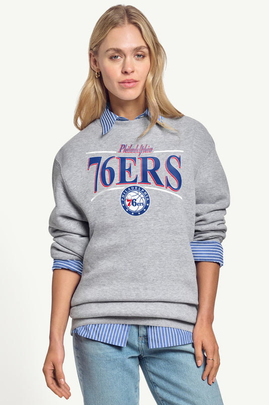 WOMENS PHILADELPHIA 76ERS ARCH HOODIE Royal | Starter