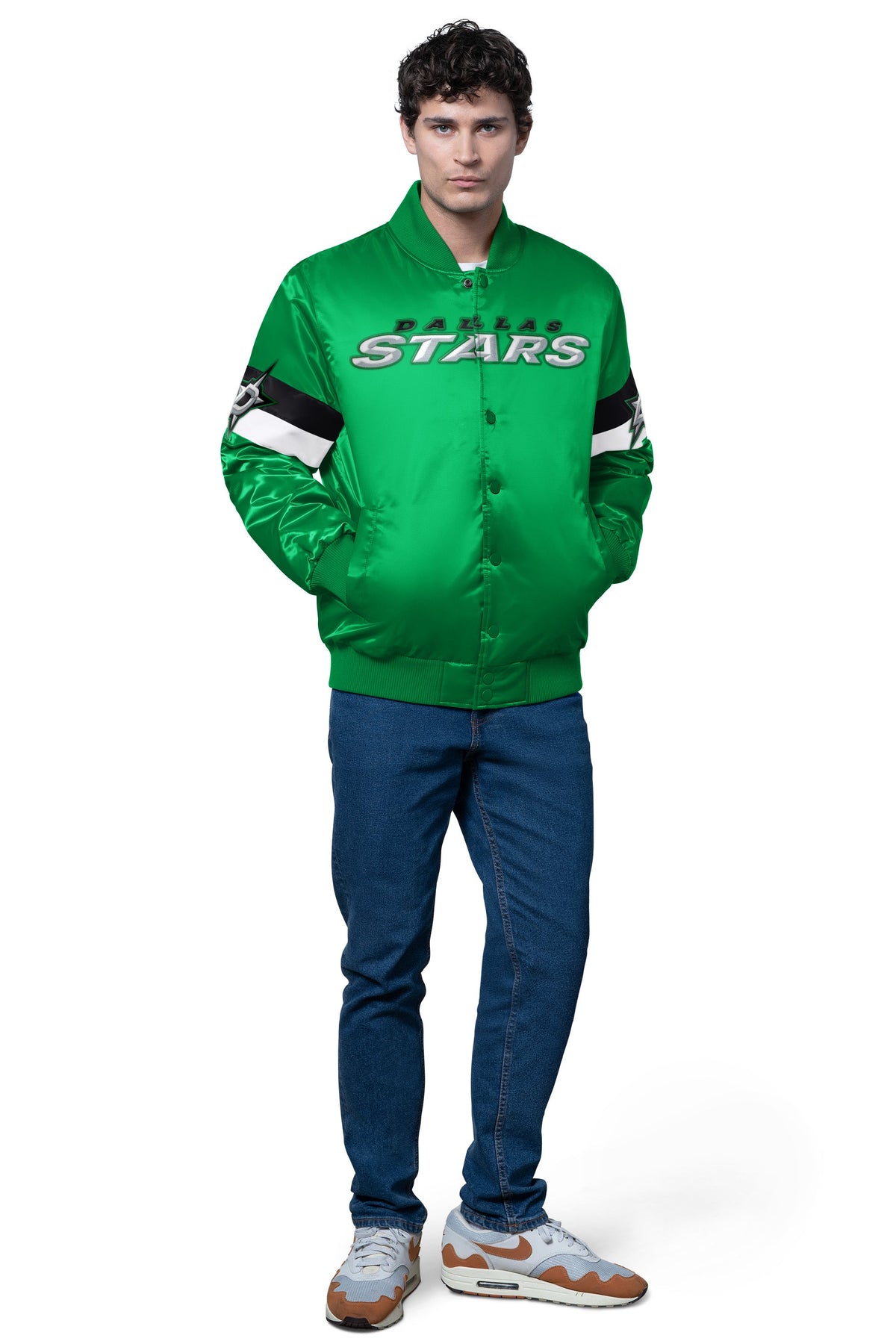 MENS DALLAS STARS GRAPHIC SWEATSHIRT Black | Starter