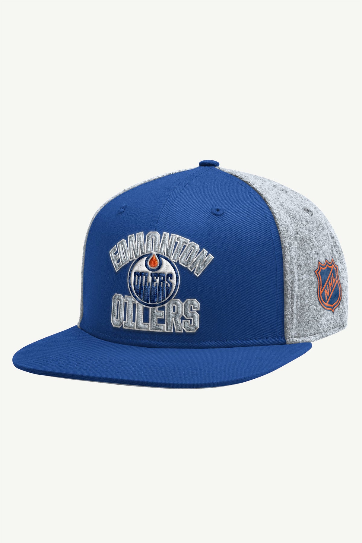 MENS EDMONTON OILERS TAILSWEEP LONG SLEEVE T SHIRT White | Starter