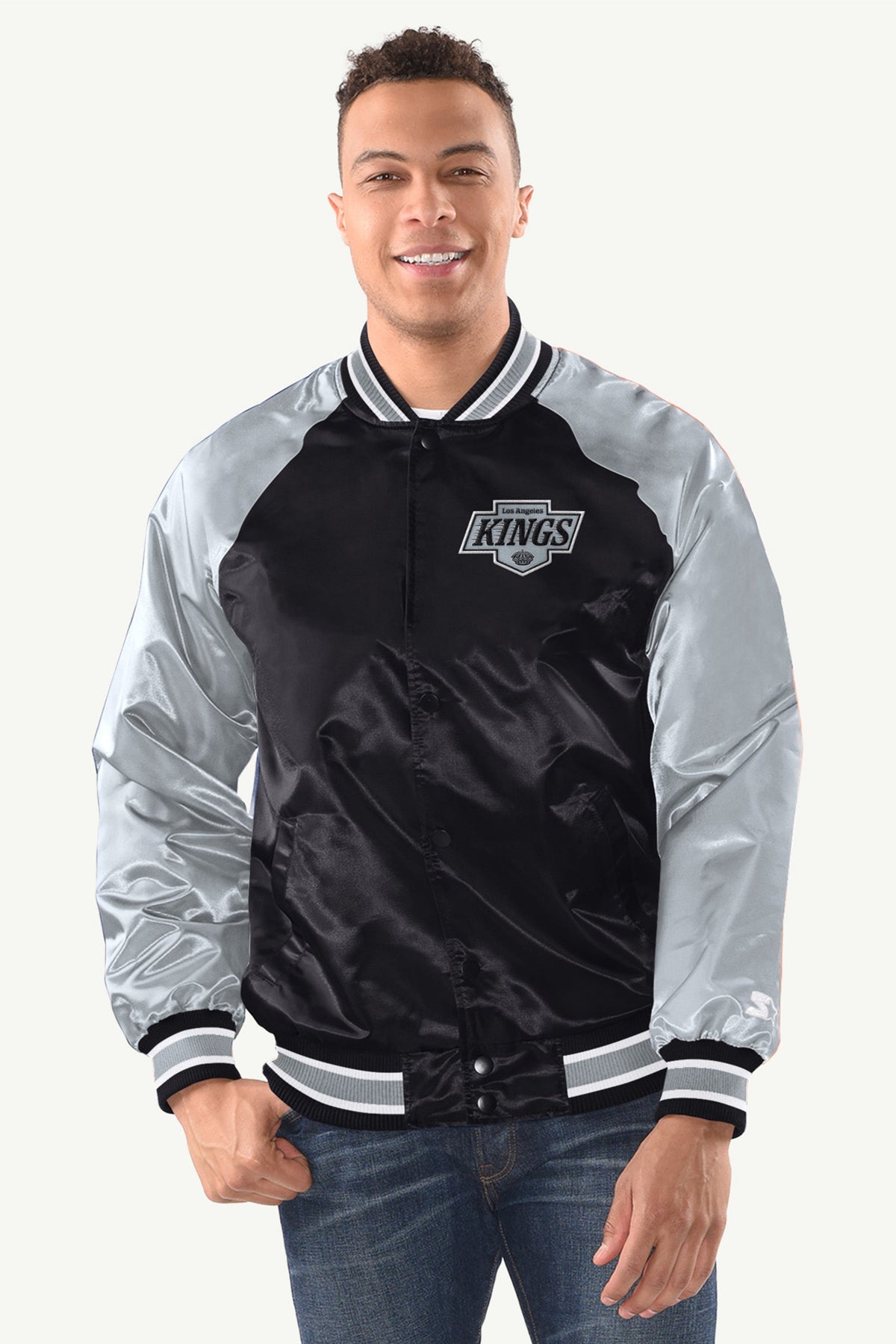 MENS LOS ANGELES KINGS TAILSWEEP HOODIE Black | Starter