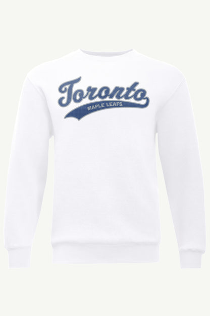 MENS TORONTO MAPLE LEAFS GRAPHIC SWEATSHIRT White | Starter