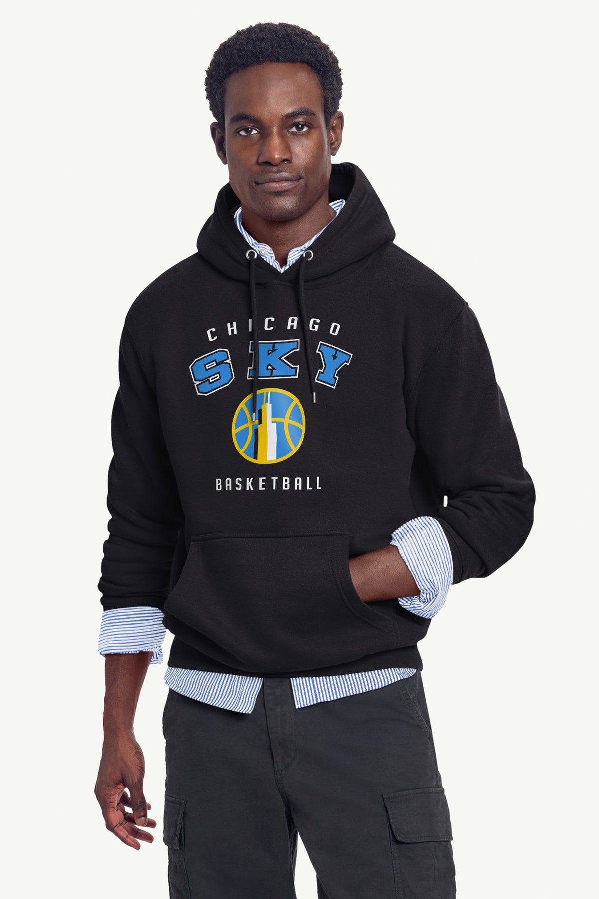 WOMENS WNBA CHICAGO SKY ARCH SWEATSHIRT Grey | Starter