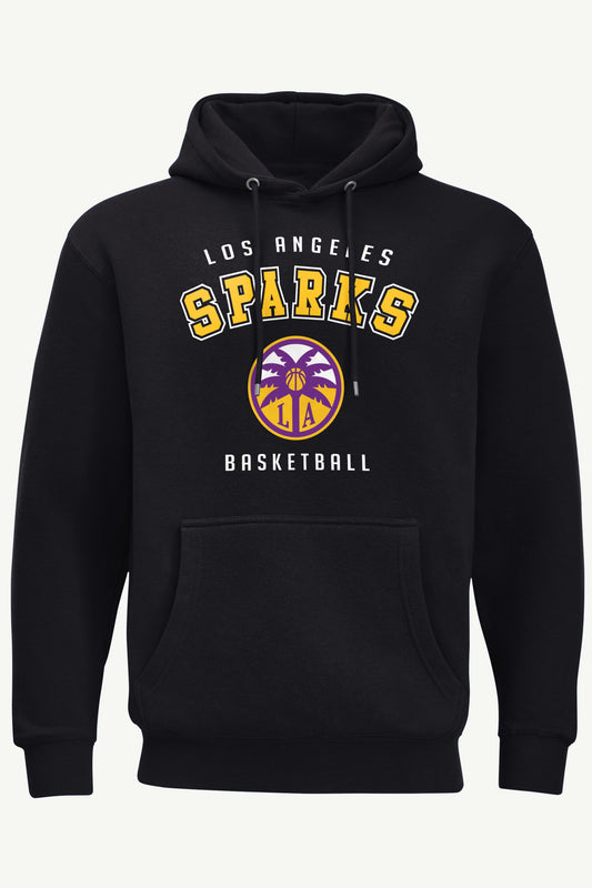WOMENS WNBA LOS ANGELES SPARKS BLEACHERS & BANNER T SHIRT Black | Starter