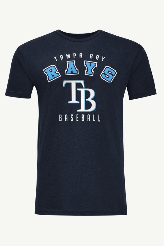 MENS TAMPA BAY RAYS DISTRESSED COOPERSTOWN DIAMOND SHORT SLEEVE T SHIRT Vintage White | Starter