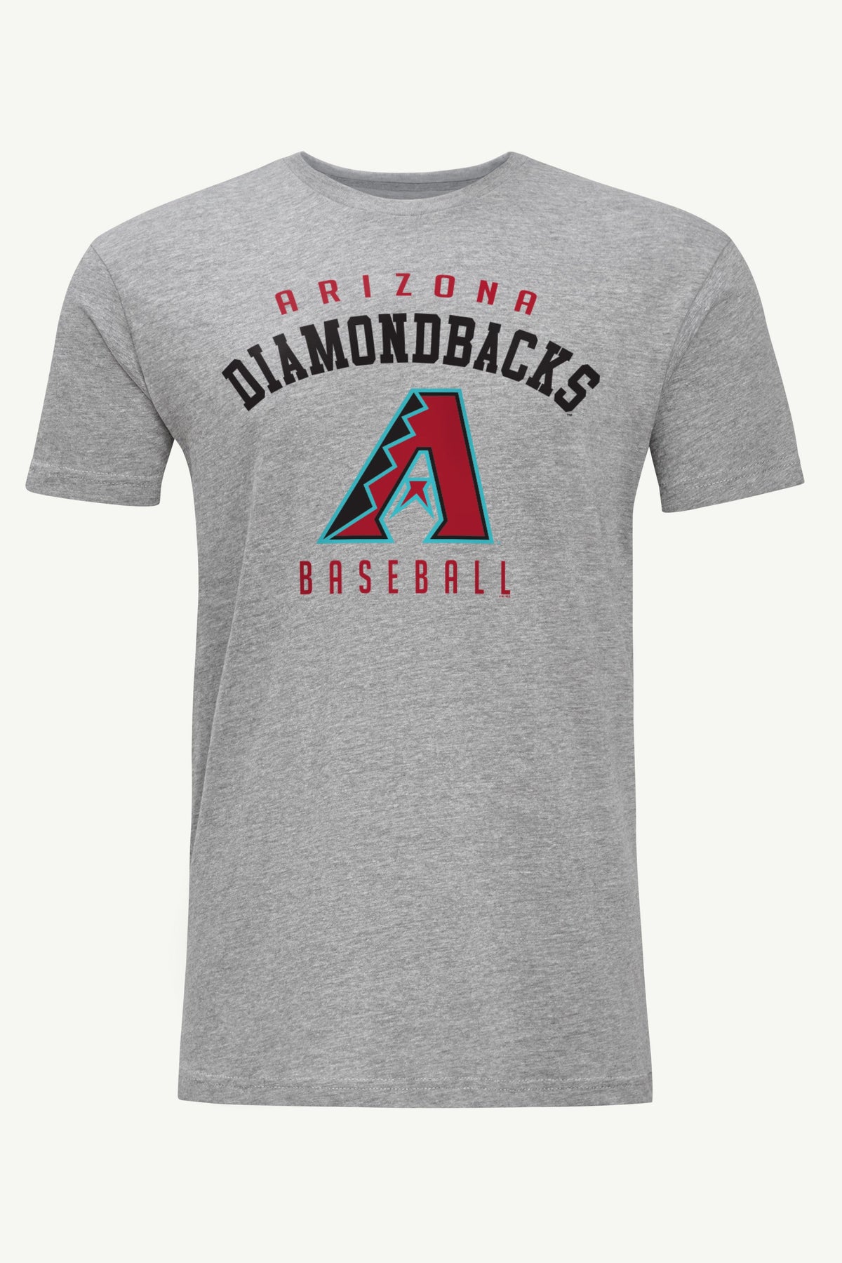 MENS ARIZONA DIAMONDBACKS TEAM T SHIRT - Heather Grey